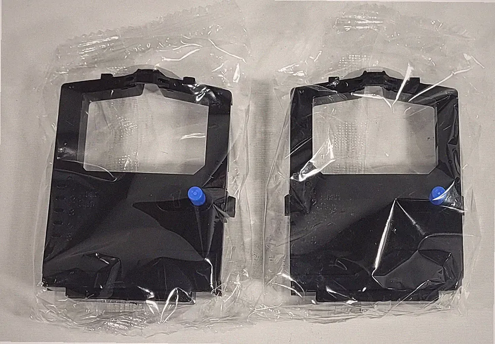 2PK 42377801 Black Printer Ribbon Cartridge for Okidata Microline 420 490 421
