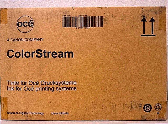 OCE ColorStream KP51 Pigment Black 3PK Bottles Box