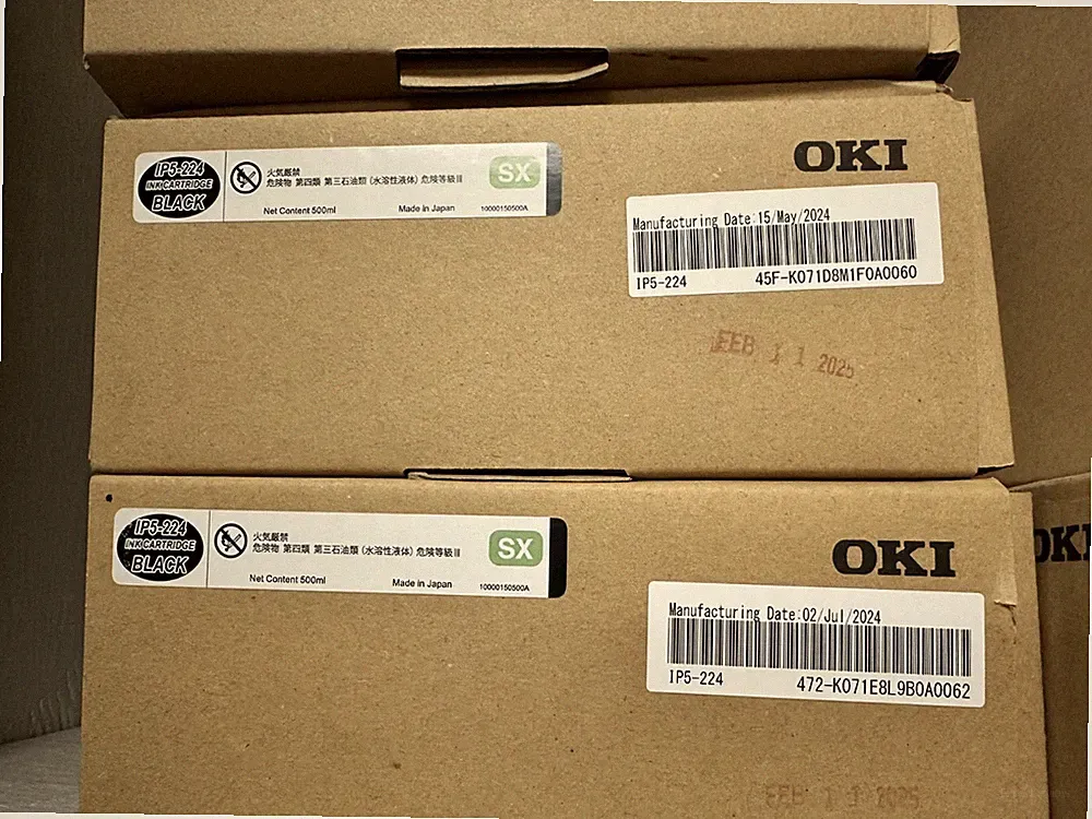 OKI IP5-224 BLACK INK CARTRIDGE