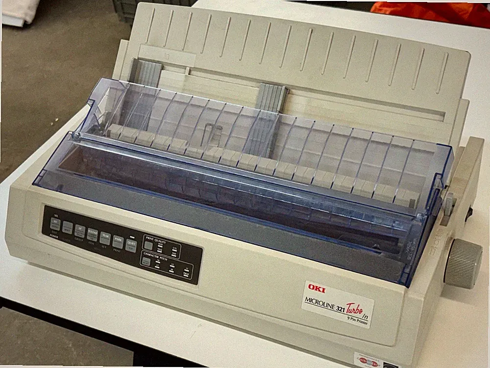 OKI Microline 320 Turbo 9 pin printer ink