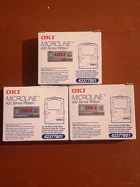 okidata microline 400 Ink Brand New Sealed