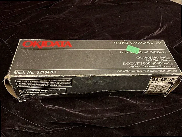 Okidata Toner Cartridge Kit Stock #5210420 for OL400/800 Series Printers SEALED